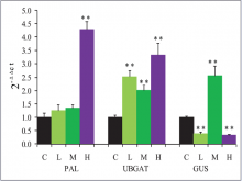 Effect of sodium hydrosulfite on the phenylalanine ammonia