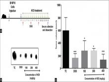 : HC9 retarded growth of subcutaneous melanoma tumors in C57BL/6 mice